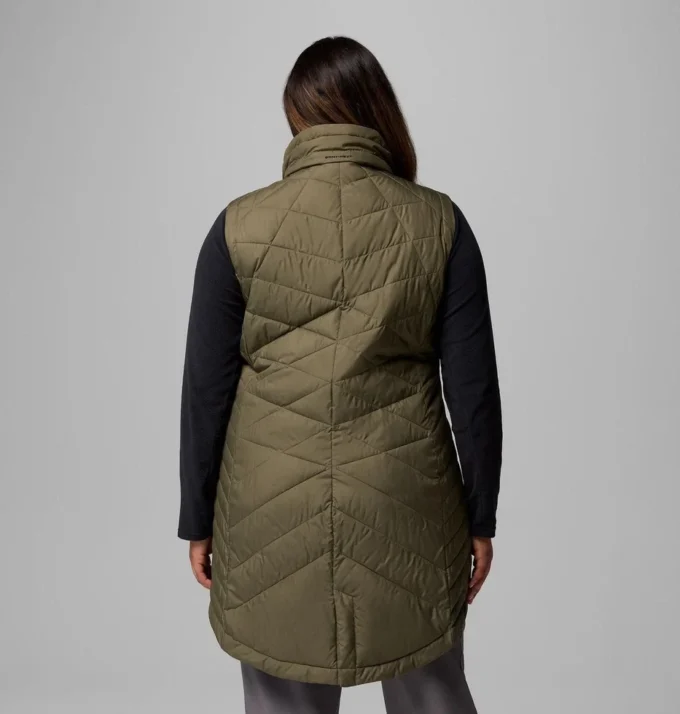 Chaleco largo Heavenly™ II para mujer – Tallas grandes Chaleco largo Heavenly™ II para mujer – Tallas grandes