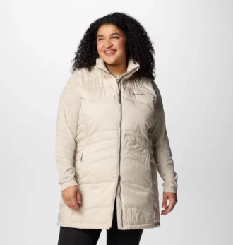 Chaleco largo Karis Gale™ para mujer – Tallas grandes