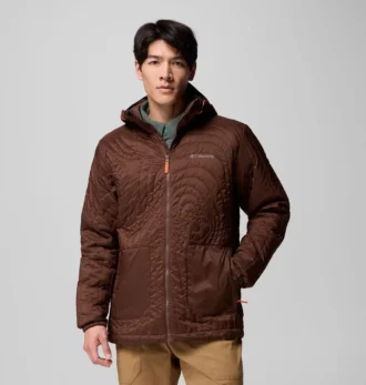 Chaqueta acolchada con capucha Landroamer™ para hombre