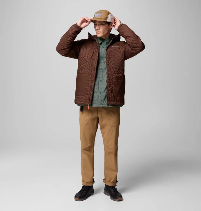 Chaqueta acolchada con capucha Landroamer™ para hombre Chaqueta acolchada con capucha Landroamer™ para hombre