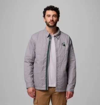 Chaqueta acolchada para hombre Collegiate Campus Roam™ – Michigan State