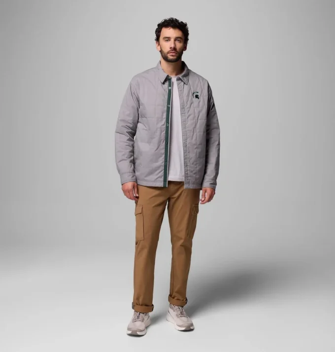 Chaqueta acolchada para hombre Collegiate Campus Roam™ – Michigan State