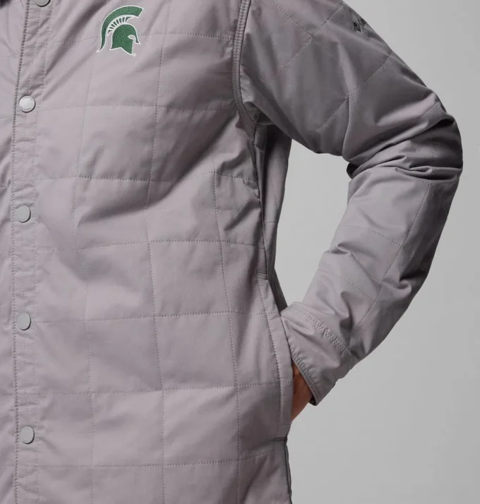 Chaqueta acolchada para hombre Collegiate Campus Roam™ – Michigan State