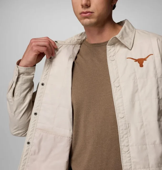 Chaqueta acolchada para hombre Collegiate Campus Roam™ – Texas