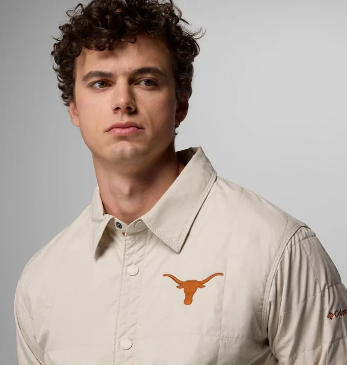Chaqueta acolchada para hombre Collegiate Campus Roam™ – Texas