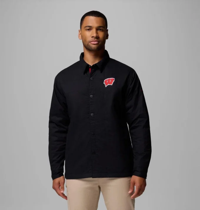 Chaqueta acolchada para hombre Collegiate Campus Roam™ – Wisconsin