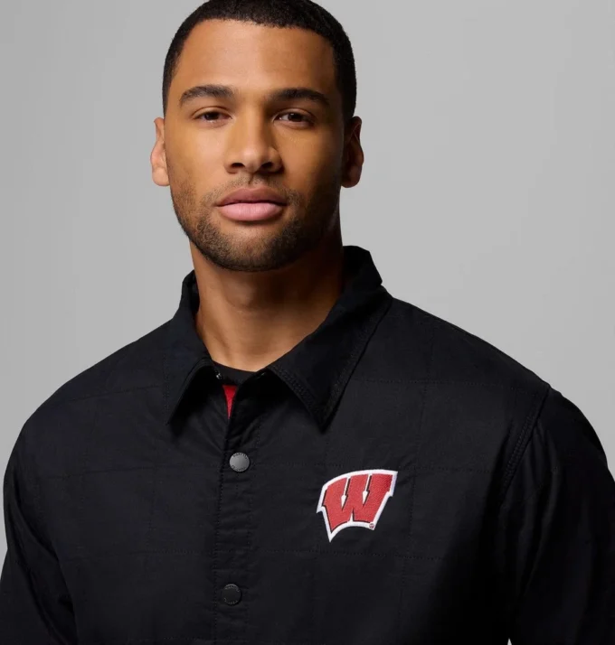 Chaqueta acolchada para hombre Collegiate Campus Roam™ – Wisconsin