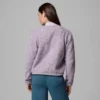 Chaqueta bomber con cremallera completa y forro polar Stellar Path™ para mujer