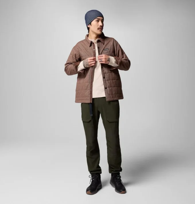 Chaqueta camisa acolchada Landroamer™ para hombre