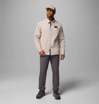 Chaqueta camisa acolchada Men Collegiate Campus Roam™ – Michigan