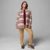 Chaqueta camisa azul para mujer Point Creek™ – Tallas grandes