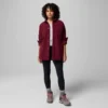Chaqueta camisa de pana azul Point Creek™ para mujer