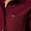 Chaqueta camisa de pana azul Point Creek™ para mujer