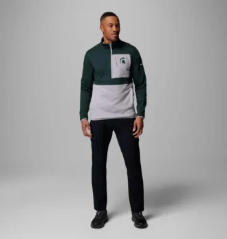 Chaqueta Columbia Hike™ Half Zip para hombre – Michigan State