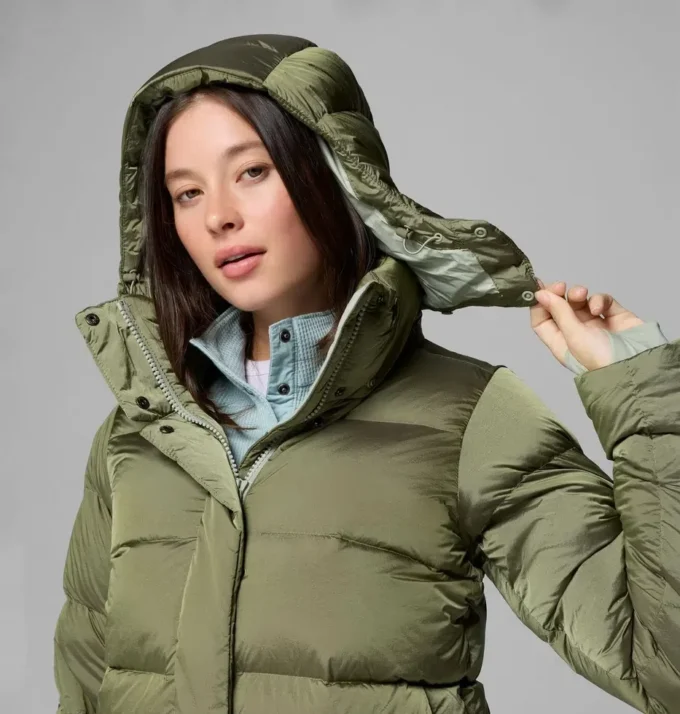 Chaqueta con capucha Amaze Puff™ para mujer