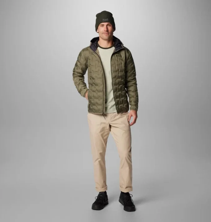 Chaqueta con capucha Delta Ridge™ II Down para hombre
