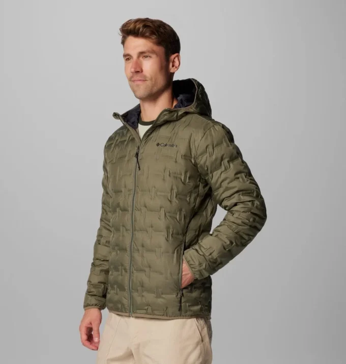 Chaqueta con capucha Delta Ridge™ II Down para hombre