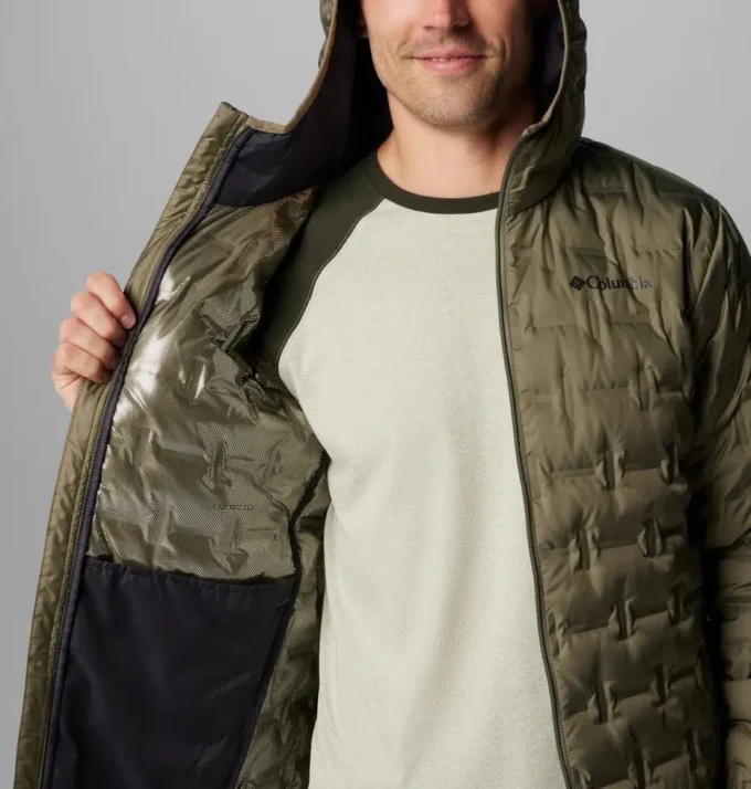 Chaqueta con capucha Delta Ridge™ II Down para hombre