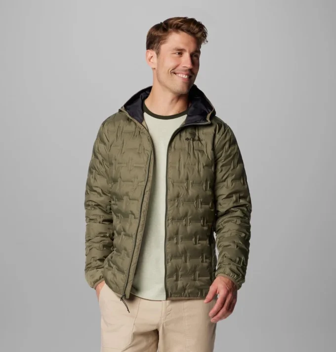 Chaqueta con capucha Delta Ridge™ II Down para hombre