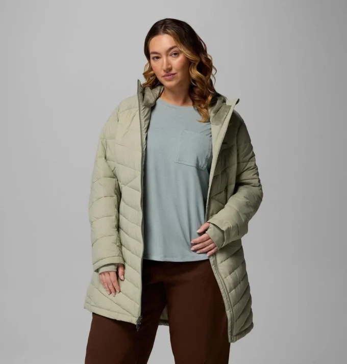 Chaqueta con capucha Joy Peak™ II Mid para mujer – Tallas grandes