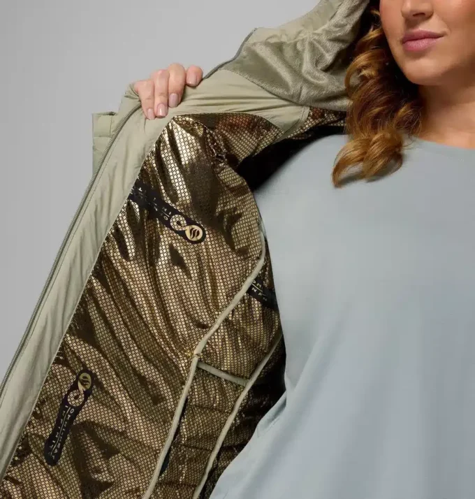 Chaqueta con capucha Joy Peak™ II Mid para mujer – Tallas grandes