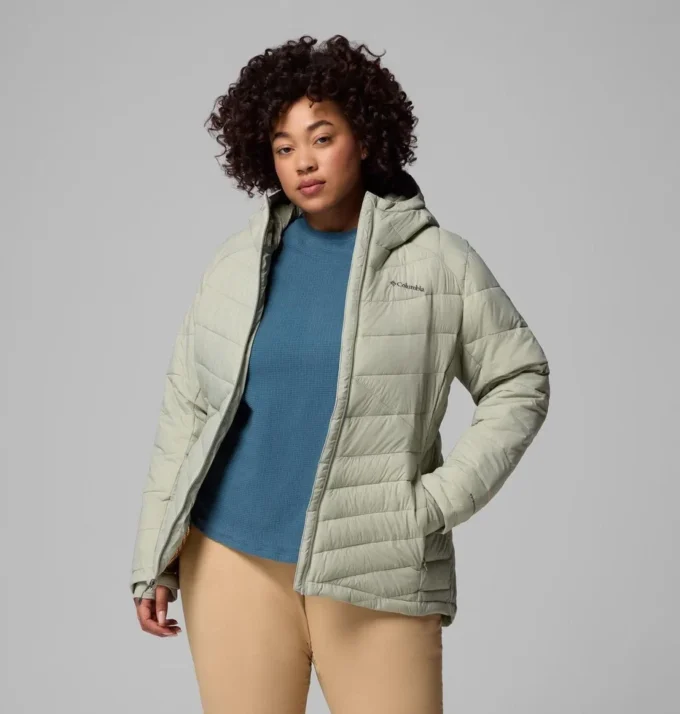 Chaqueta con capucha Joy Peak™ II para mujer – Tallas grandes