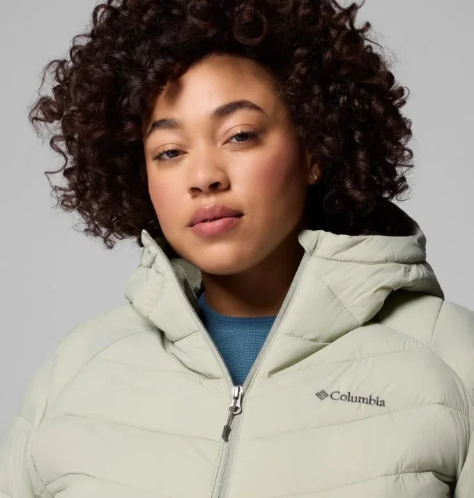 Chaqueta con capucha Joy Peak™ II para mujer – Tallas grandes
