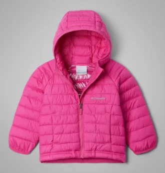 Chaqueta con capucha Powder Lite™ II para niñas pequeñas