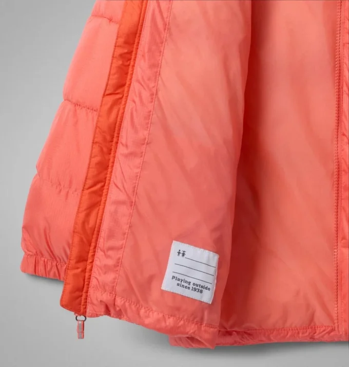 Chaqueta con capucha Puffect™ para niños