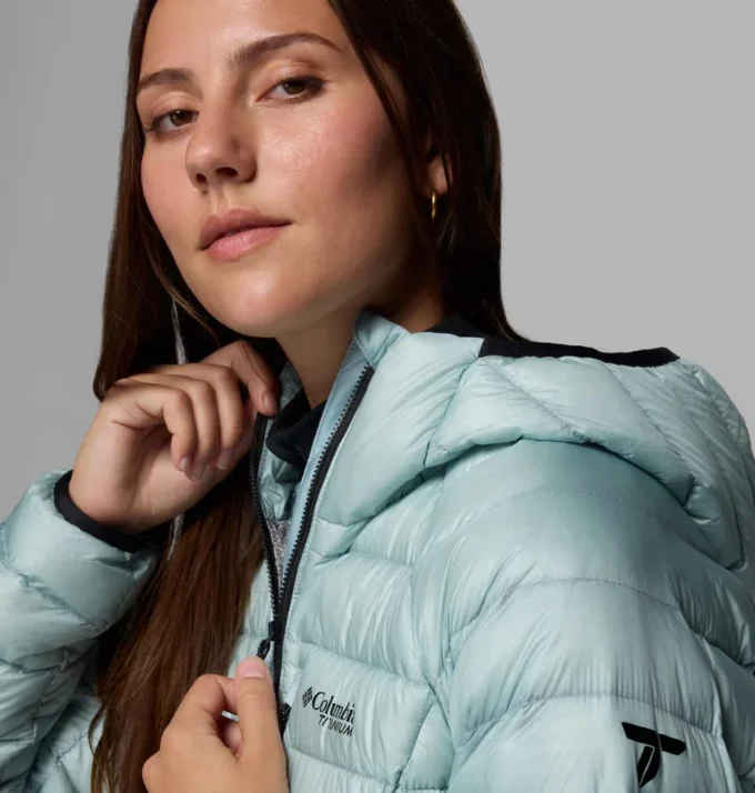 Chaqueta con capucha y plumón Arctic Crest™ para mujer