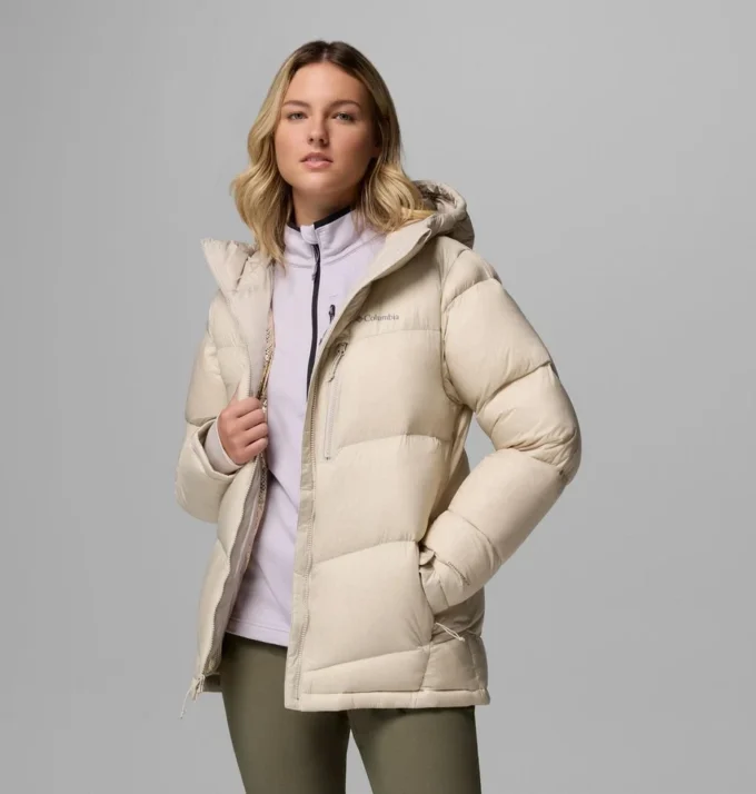 Chaqueta con capucha y plumón Cloudview™ para mujer