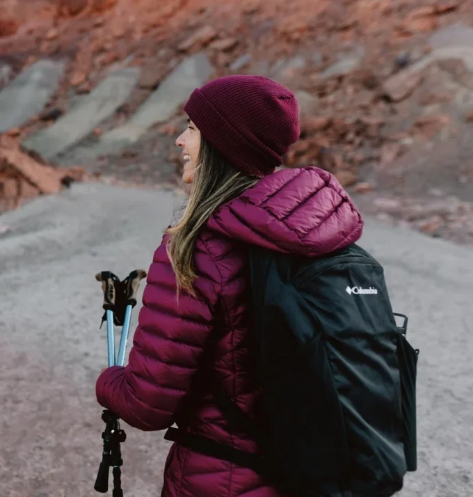 Chaqueta con capucha y plumón Corelite™ para mujer Chaqueta con capucha y plumón Corelite™ para mujer