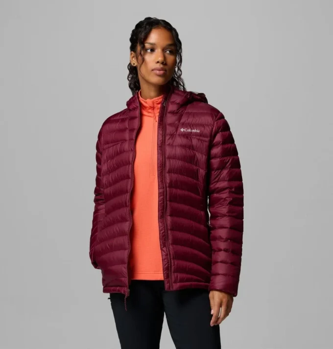 Chaqueta con capucha y plumón Corelite™ para mujer Chaqueta con capucha y plumón Corelite™ para mujer