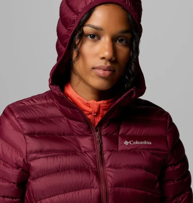 Chaqueta con capucha y plumón Corelite™ para mujer Chaqueta con capucha y plumón Corelite™ para mujer
