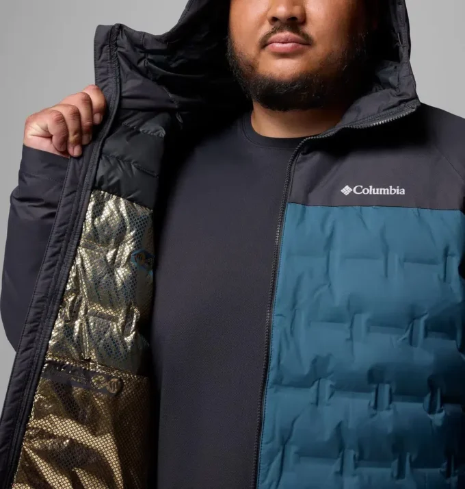 Chaqueta con capucha y plumón Grand Trek™ III para hombre – Talla grande