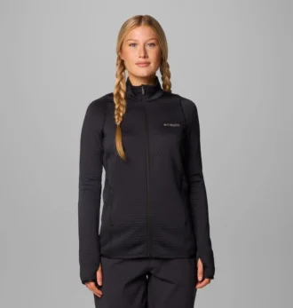 Chaqueta con cremallera completa Crystal Leaf™ Omni-Heat™ Helix para mujer Chaqueta con cremallera completa Crystal Leaf™ Omni-Heat™ Helix para mujer