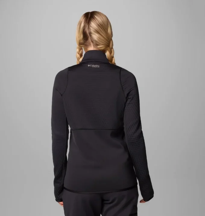 Chaqueta con cremallera completa Crystal Leaf™ Omni-Heat™ Helix para mujer