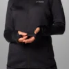 Chaqueta con cremallera completa Crystal Leaf™ Omni-Heat™ Helix para mujer