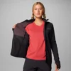 Chaqueta con cremallera completa Crystal Leaf™ Omni-Heat™ Helix para mujer