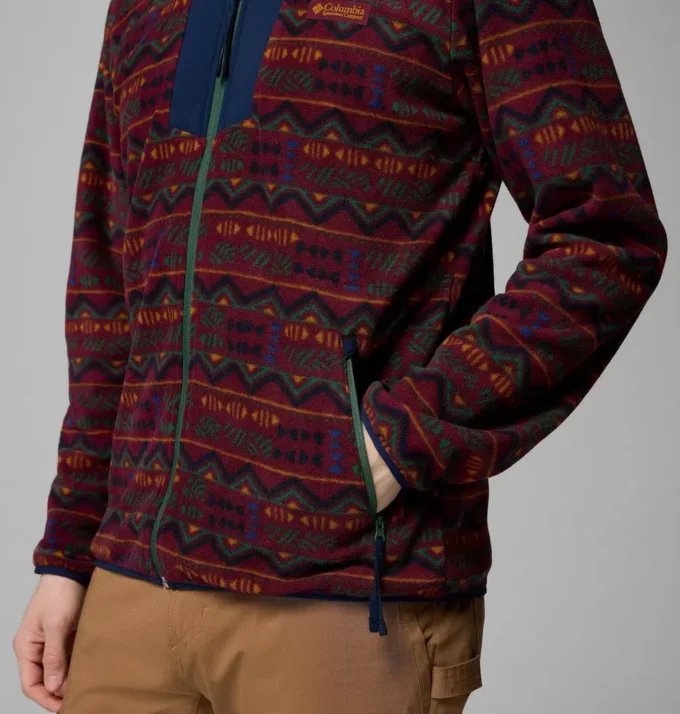 Chaqueta con cremallera completa estampada Sequoia Grove™ para hombre – Tall Chaqueta con cremallera completa estampada Sequoia Grove™ para hombre – Tall