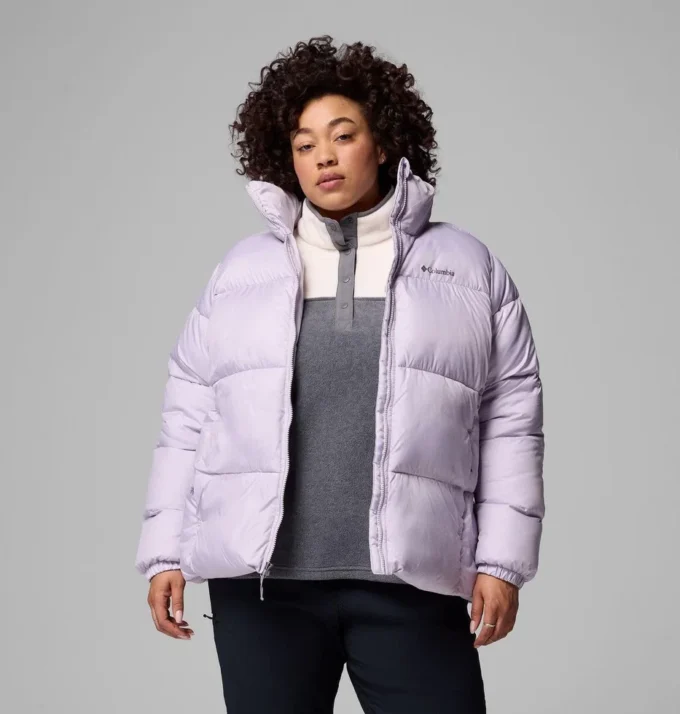 Chaqueta con cremallera completa Puffect™ II para mujer – Talla grande