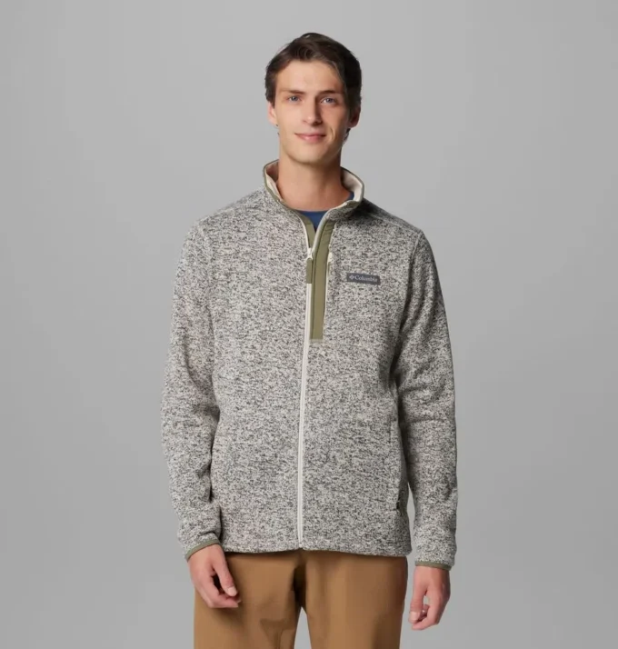 Chaqueta con cremallera completa Sweater Weather™ para hombre Chaqueta con cremallera completa Sweater Weather™ para hombre