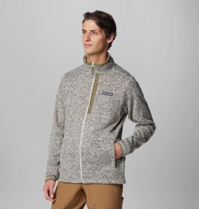 Chaqueta con cremallera completa Sweater Weather™ para hombre Chaqueta con cremallera completa Sweater Weather™ para hombre
