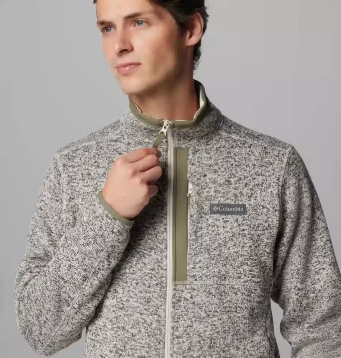 Chaqueta con cremallera completa Sweater Weather™ para hombre Chaqueta con cremallera completa Sweater Weather™ para hombre