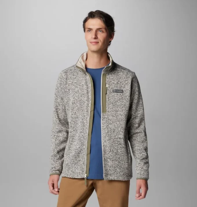 Chaqueta con cremallera completa Sweater Weather™ para hombre Chaqueta con cremallera completa Sweater Weather™ para hombre