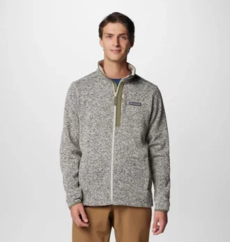 Chaqueta con cremallera completa Sweater Weather™ para hombre – Tall