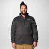 Chaqueta con cremallera completa Sweater Weather™ para hombre – Talla grande Chaqueta con cremallera completa Sweater Weather™ para hombre – Talla grande
