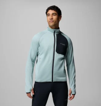 Chaqueta con cremallera completa Triple Canyon™ Grid Fleece II para hombre