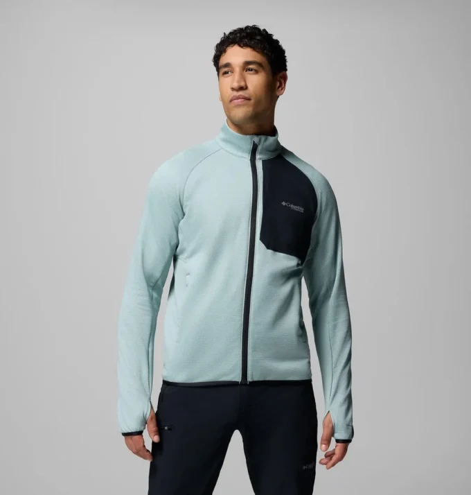 Chaqueta con cremallera completa Triple Canyon™ Grid Fleece II para hombre Chaqueta con cremallera completa Triple Canyon™ Grid Fleece II para hombre