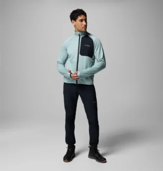 Chaqueta con cremallera completa Triple Canyon™ Grid Fleece II para hombre